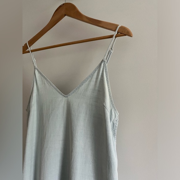 Aritzia A-Line Mini Denim Dress - Picture 3 of 5